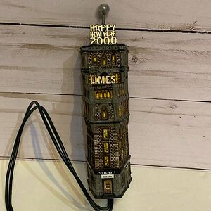 DEPARTMENT 56 - Times Tower Ornament – Classic Ornament Series –Heritage Village